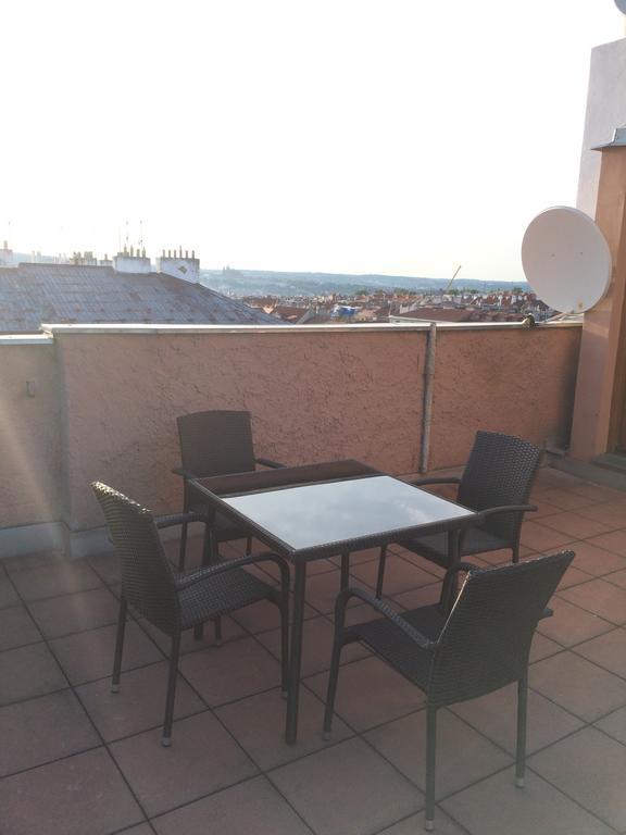 Penthouse Apartment In Vinohrady Prague Ngoại thất bức ảnh
